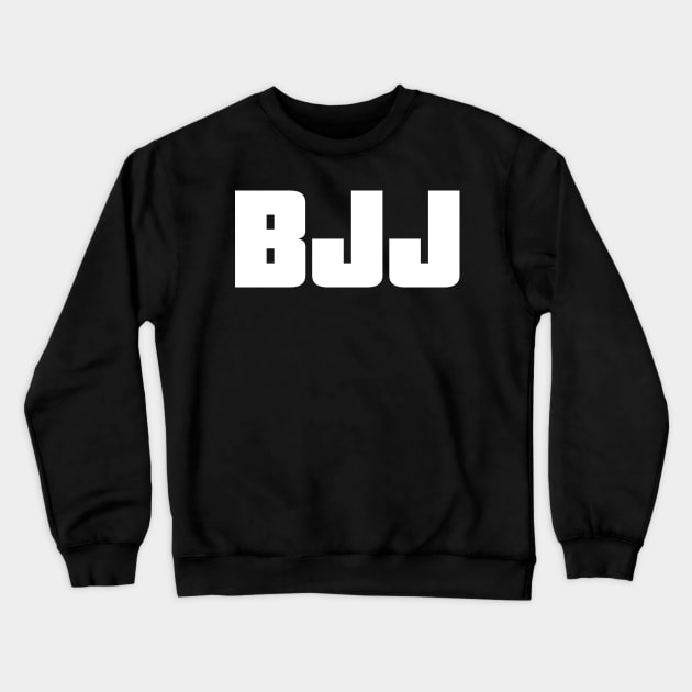 Brazilian Jiu Jitsu (BJJ) Crewneck Sweatshirt by fromherotozero